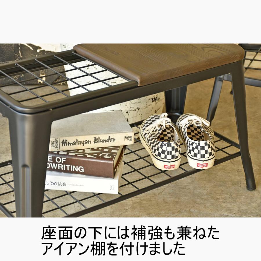 【人気商品】ガルト(Gart) 収納ベンチ ダークブラウン 幅79cm 1281 GART（ガルト） アンブレラスタンド ベンチ スツール 腰掛け 玄関