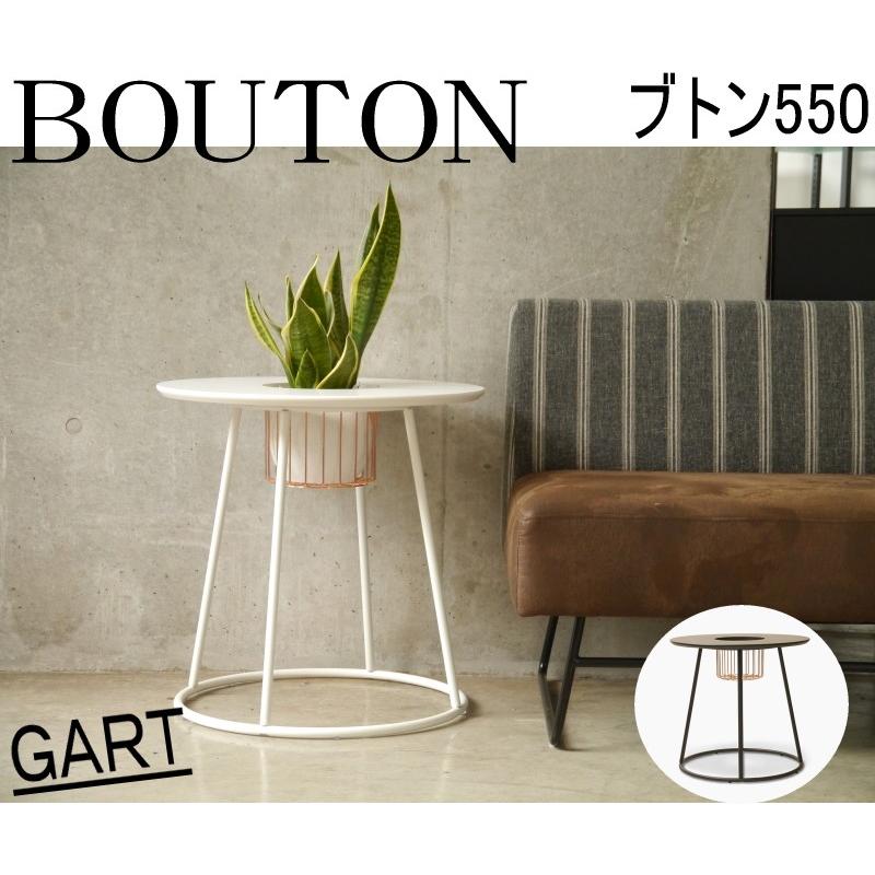 サイドテーブル 大理石 円形 カフェテーブル ブロンズ調 石 【公式通販】