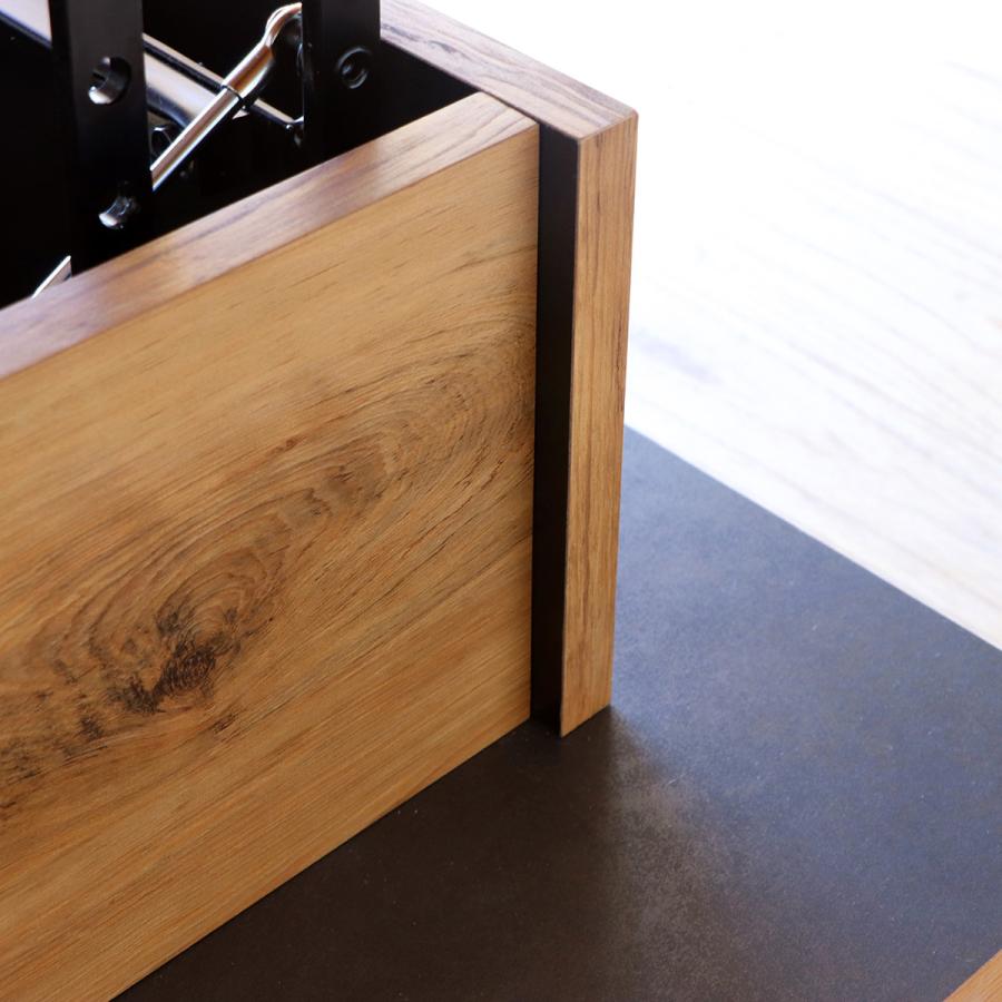 リフトアップテーブル 昇降テーブル パソコンデスク  収納 ボックス ラック  モダン 木目調 マット センターテーブル ローテーブル アダムロ　東馬 | 東馬 | 10