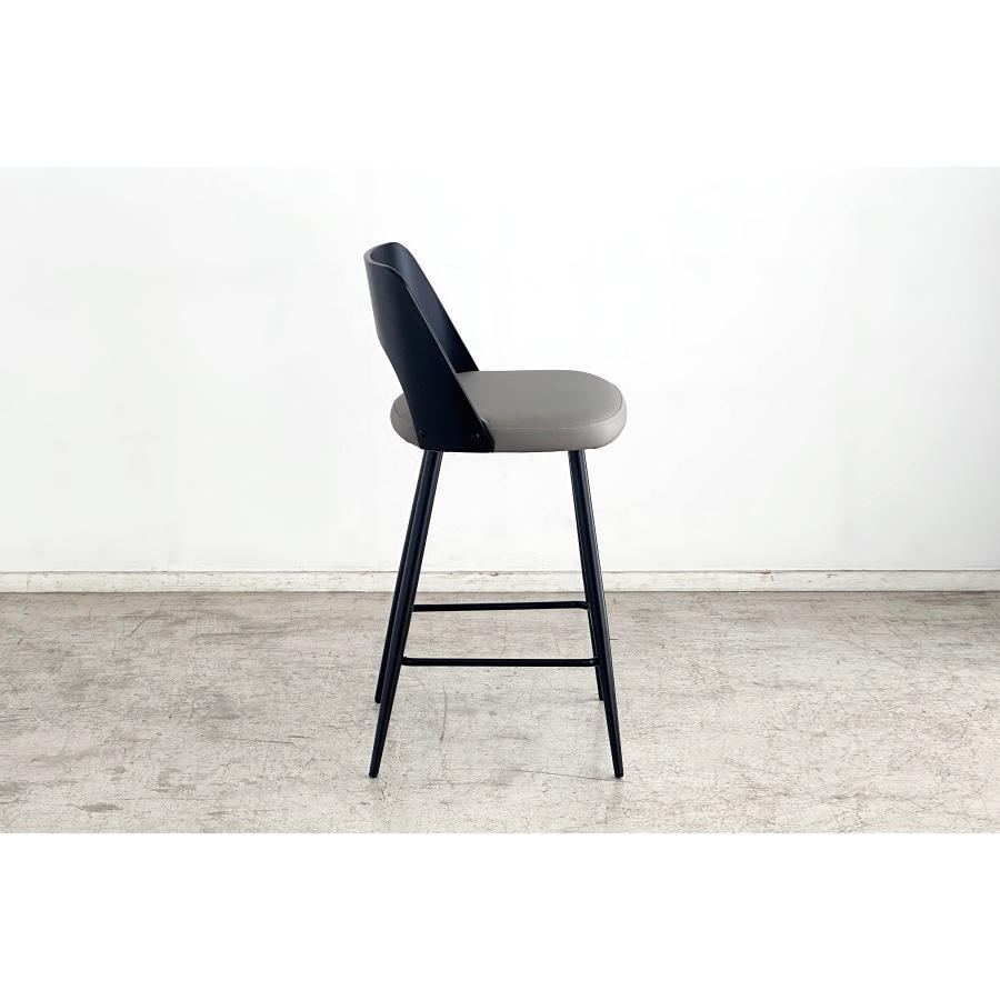 バーチェア 　ハイチェアー　カウンターチェア　北欧 おしゃれ 完成品 曲木　合成皮革　ダイニングカウンター　ミッドセンチュリー　ベクターバーチェアー　東馬 | 東馬 | 11