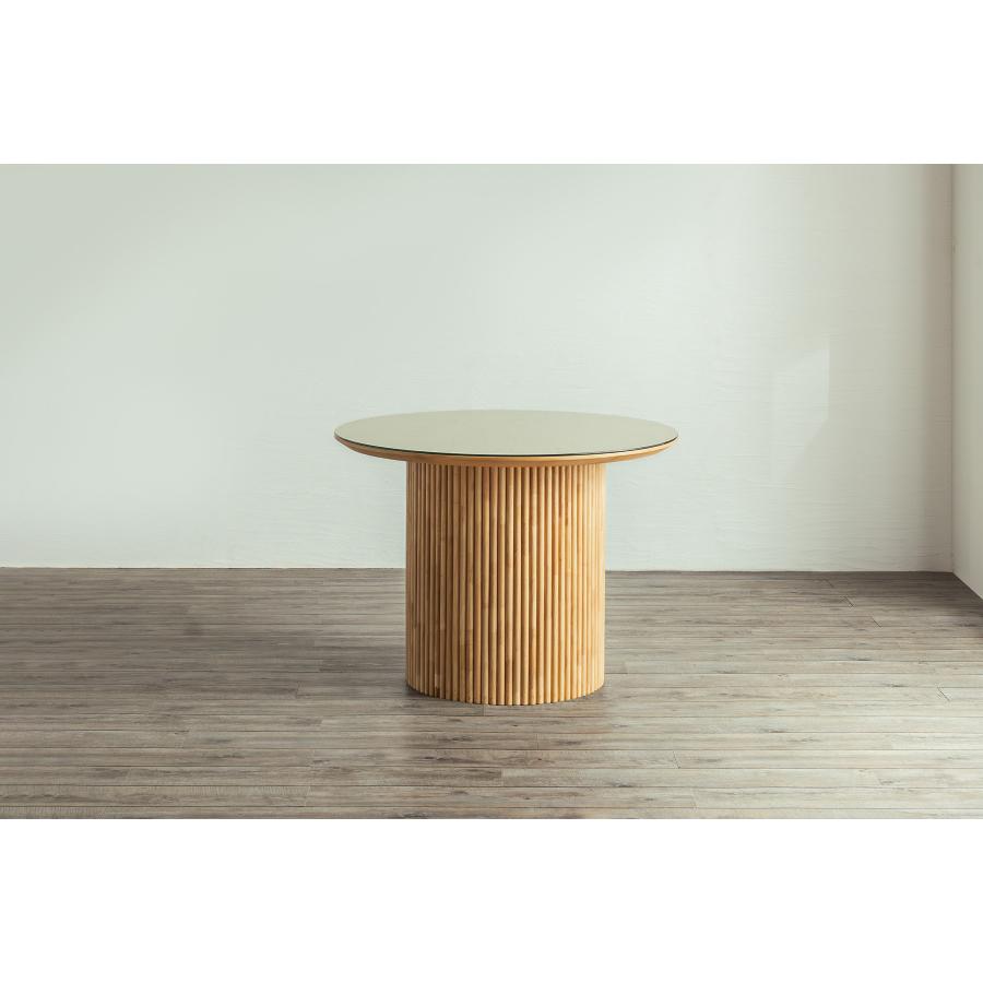 丸型ダイニングテーブル UPロペス用ガラス　オプション　 幅100cm 　6ｍｍ強化ガラス丸形　東馬　 | 東馬 | 04