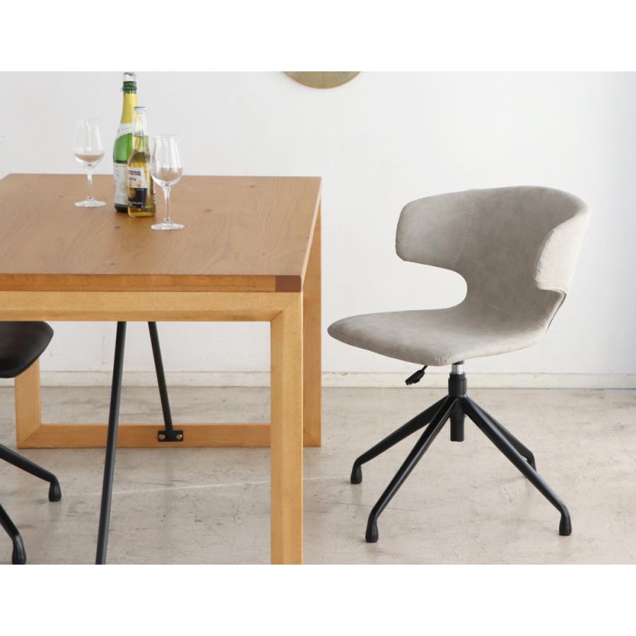 arm-Noa　ラウンドチェア 北欧 おしゃれ ノアチェアー　回転　上下　ＰＵ　合成皮革 回転チェアーシリーズ　　東馬　Noa　Armer | 東馬 | 05