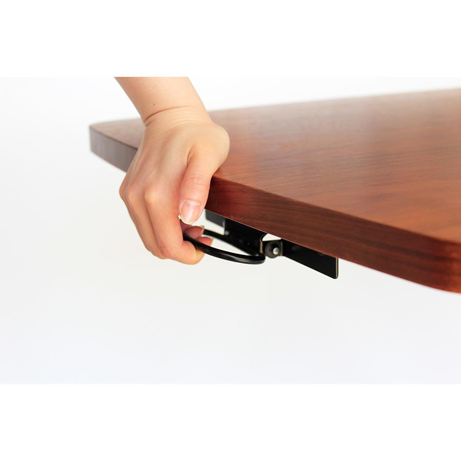 昇降テーブル　リフティング　リフト　角テーブル　90ｃｍ　折りたたみ　ダイニング　おしゃれ　収納　ナチュラル　完成品　東馬　ヴォール　 | 東馬 | 04