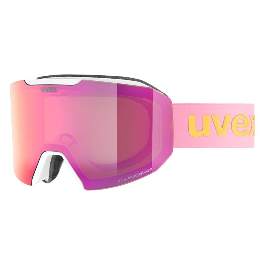 UVEX 24UVEX evidnt ATTRACT WE ホワイトマット Lenz:ローズ UVEX 24UVEX evidnt ATTRACT WE ホワイトマット Lenz:ローズ