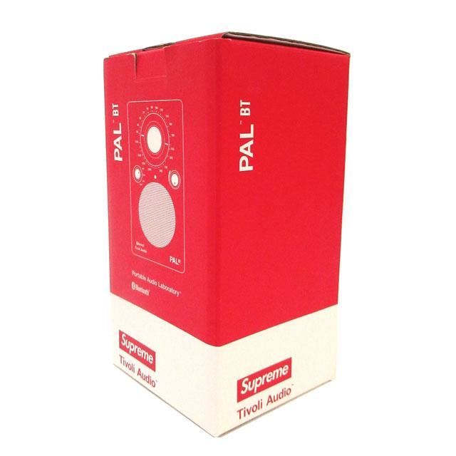 未使用 Supreme シュプリーム  Tivoli Audio PAL BT チボリオ ラジオ スピーカー オーディオ 53279 RED 新中古品の画像