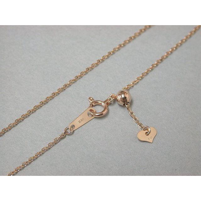 K10 ネックレスチェーン ゴールド ネックレス チェーン スライダー