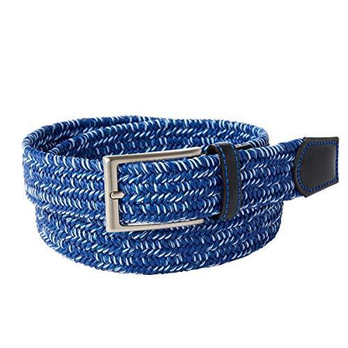 返品不可 Ozie オジエ Ozie ベルト メンズ メッシュベルト 牛革 綿 イタリア ドモドッソラ社 製素材 日本製 メッシ オジエ 財布 帽子 ファッション小物