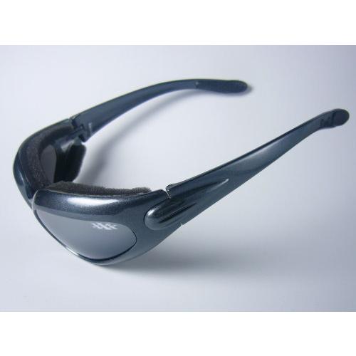 ≪完売御礼≫スノーボード＆ゴルフに＆バイク用に！AGAINライダーズモデルゴーグルタイプサングラス |  | 02