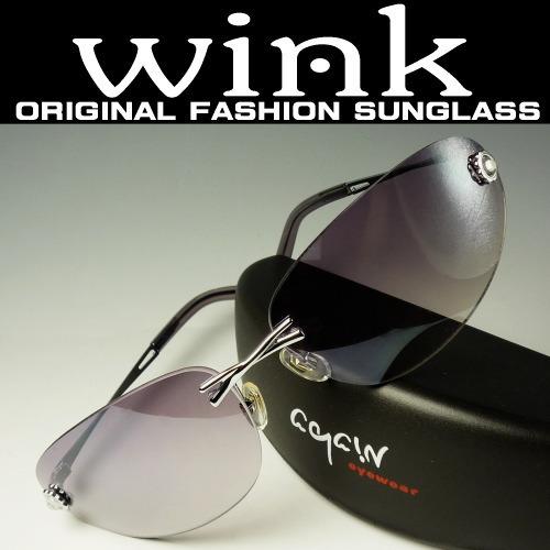WINK（ウィンク） サングラス UV 100％ カット デカサン/レディース | 