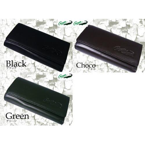 有名ブランドCrocodileクロコダイル正規品！高級子羊革【ラムスキン】キーケース★ウォレット |  | 04