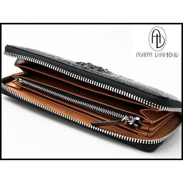 芦屋ダイヤモンド  ワニ革 クロコダイル 財布33万円が75%OFF 長財布 世界的に不足している小型のワニ革 ついに20年以上の幕が降ろされる生産中止 CP10の画像