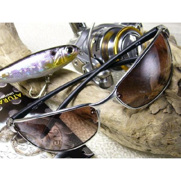 ≪完売御礼≫≪雨天・曇天用・業界初レンズ≫グラデーションカラー偏光レンズ「視泉堂=冒険王=偏光サングラス」AQUA HALF | 