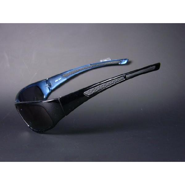 ≪雨天・曇天用・業界初レンズ≫グラデーションカラー偏光レンズ「視泉堂=冒険王=偏光サングラス」AQUA HALF |  | 03