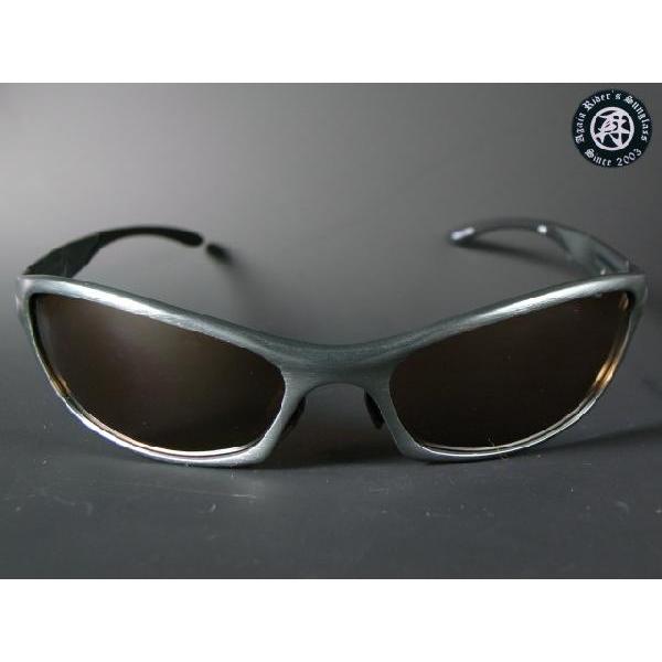 ★完売御礼★1万6,280円→66％OFF送料無料/AGAIN偏光サングラス高価アルミニウムフレーム＆バネ蝶番★ | AGAIN | 02