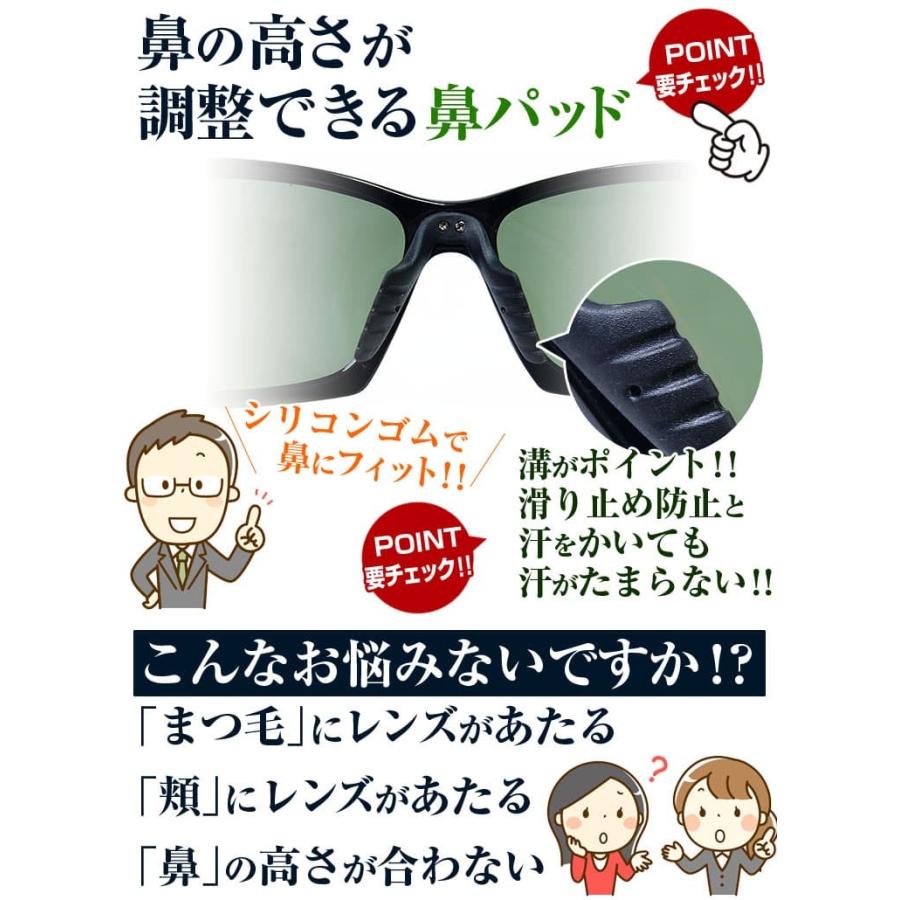 日本の福井県上場企業系メーカーの高品質偏光レンズ 眼に安全で優しい 表示虚偽のない紫外線99％カット 1万6,280円が69％OFF  AGAIN偏光サングラス｜again｜13