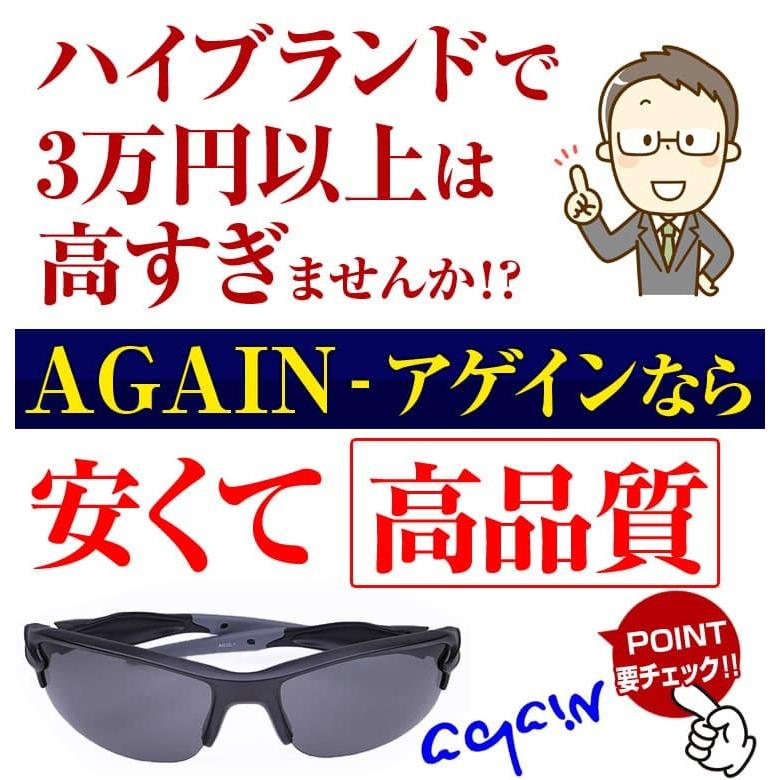 日本福井県メーカーの高品質 22,000円が59%OFF  AGAIN偏光サングラス マットブラック加工 全3色 日本TOP級ブランドDNAメーカー製 釣り ゴルフ スポーツに CP5 | AGAIN | 05