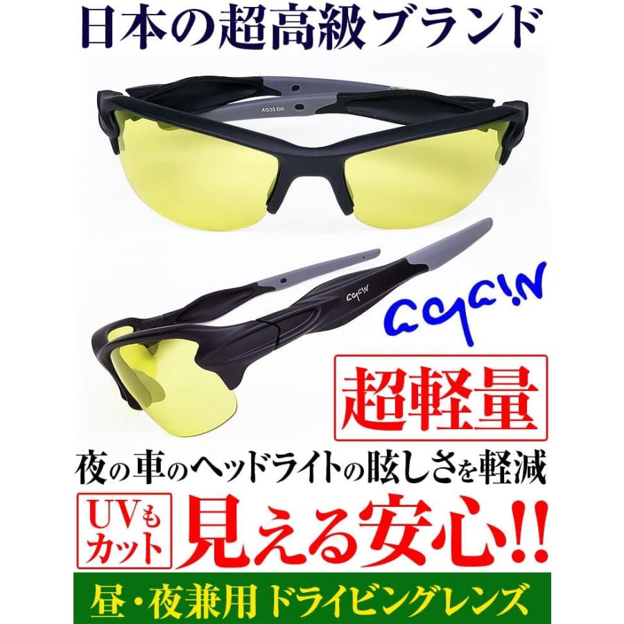AGAINドライビングサングラス マットブラック加工 昼・夜兼用 日本TOP級ブランドDNAメーカー共同開発 22,000円が59%OFF セール CP5 | AGAIN | 04