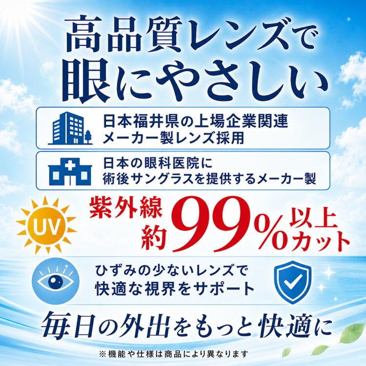 22,000円が72%OFF 18gの衝撃 まるで着けていない AGAIN偏光サングラス 日本福井県の信頼の技術 高品質偏光レンズ 紫外線99％カット  CPS　 | AGAIN | 05