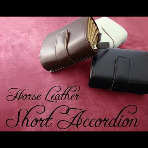 ★完売御礼★メンズ財布/爆買いセール/MOMOコードバン財布 ＡＮ-446馬革アコーディオンショートウォレット★☆★多機能財布 |  | 04