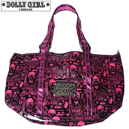 ★完売御礼★ANNA SUI アナスイ★DOLLY　GIRL★トートバッグ★エナメルトートバッグ｜again