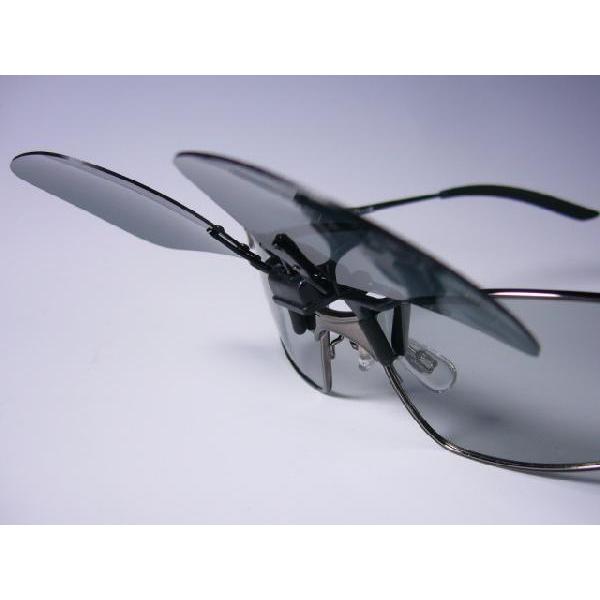 めがねにたった3秒で装着！偏光サングラスに変身！釣り　コールマン/サングラス メンズ 人気 |  | 02