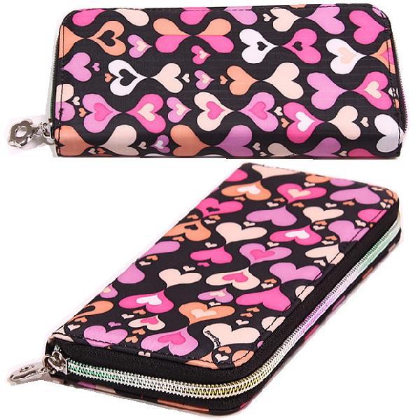 FlowerSpringレディスカラフル財布♪使いやすいラウンドファスナー |  | 03