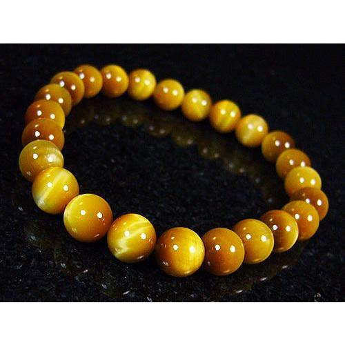 8mmゴールドタイガーアイ＆財布に入れる/金運ゴールドプレート/護符