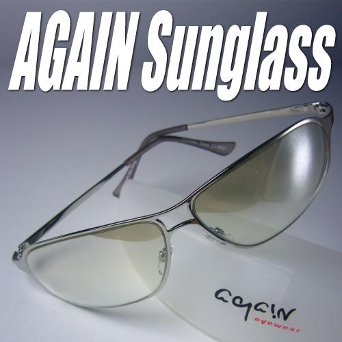 イタリーデザインAGAINサングラス/サングラス メンズ UV 100％ カット | AGAIN