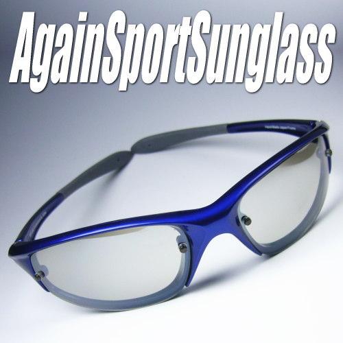 AGAINスポーツサングラス正規品/アゲインサングラス/ゴルフ　ジョギング　野球に | AGAIN