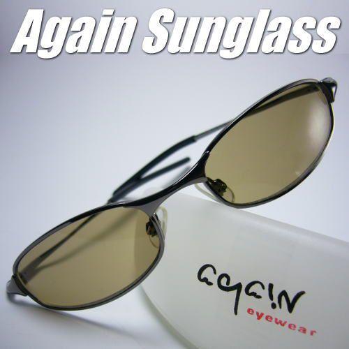 イタリーデザインAGAINサングラス/サングラス メンズ UV 100％ カット | AGAIN