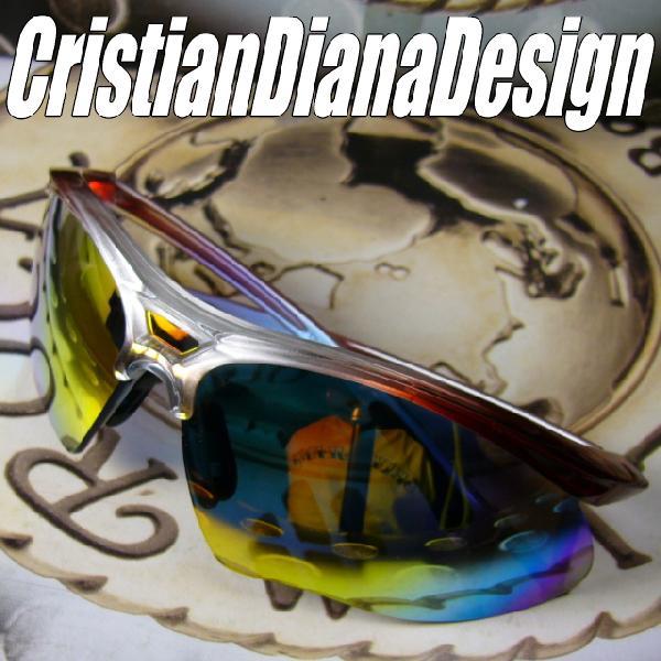 AGAINスポーツモデル=Christian Diana Design=≪Ruby Rainbow ルビー・レインボー≫スノーボード＆ゴルフに＆バイク用に！ | 