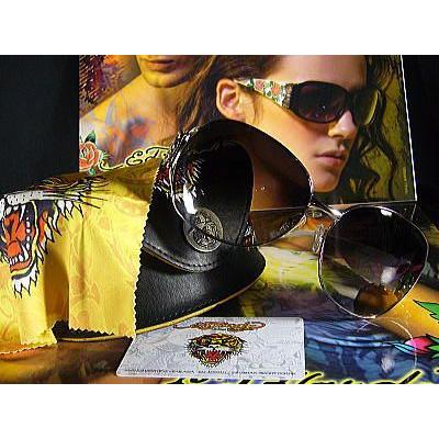 エド・ハーディー12年以上前の最高期の本物ビンテージ価値のあるサングラス経年劣化保証なし未来の投資に/新品・未使用 | Ed Hardy | 01