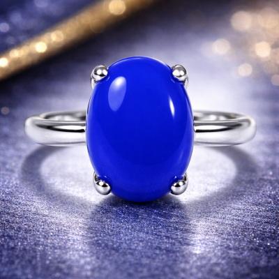 「スーパーラピス」と呼ばれる最高クラスのラピスラズリ最高グレード★入手困難★ラピスラズリの指輪/銀価格驚異の高騰シルバー925　使用　CP30 爆買 | 芦屋ダイヤモンド | 01