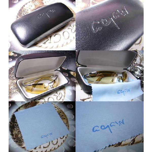 AGAINオリジナル高級レザーハードケース（ロゴ入りメガネ拭きつき）（ケースのみの販売不可)スポーツサングラスは入りません |  | 01