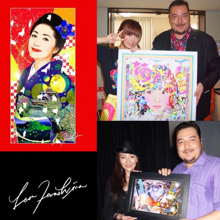 伊勢神宮 「絵画を持ち歩く」財布 日本TOPクラスの作家 レオン