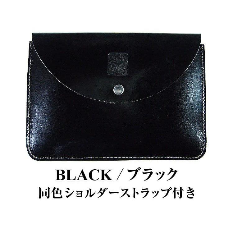 高級ヌメ革 イタリーレザー ショルダーポーチ 財布 サコッシュ 本革