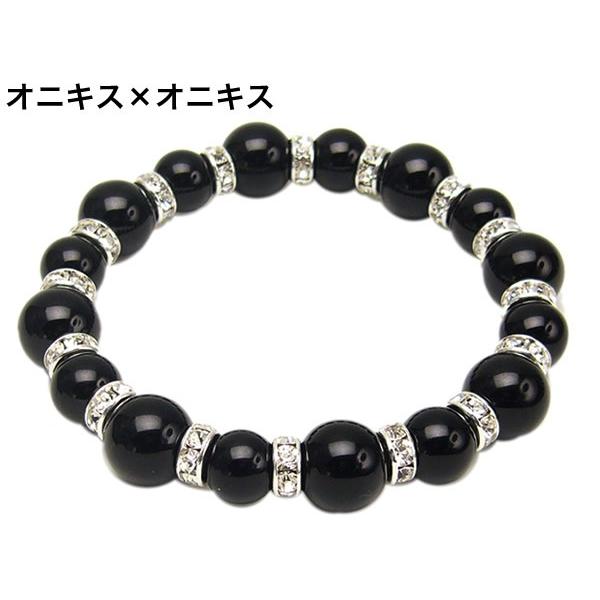 高品質天然石ブレスレット コンビネーション 大玉12mm10mm パワーストーン |  | 02