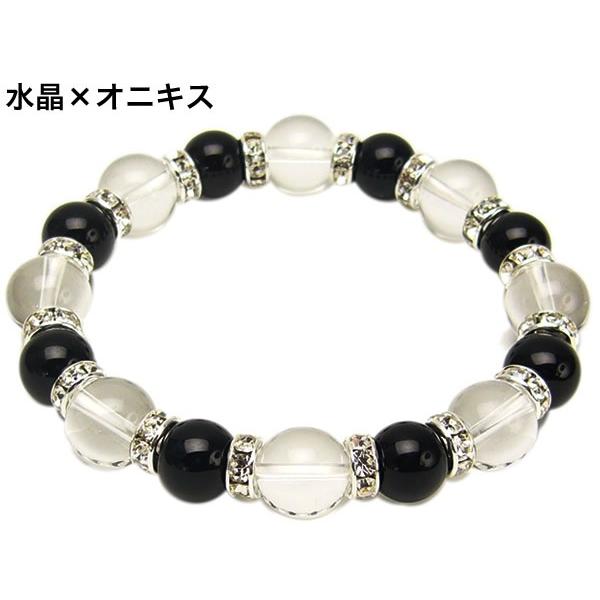 高品質天然石ブレスレット コンビネーション 大玉12mm10mm パワーストーン |  | 04