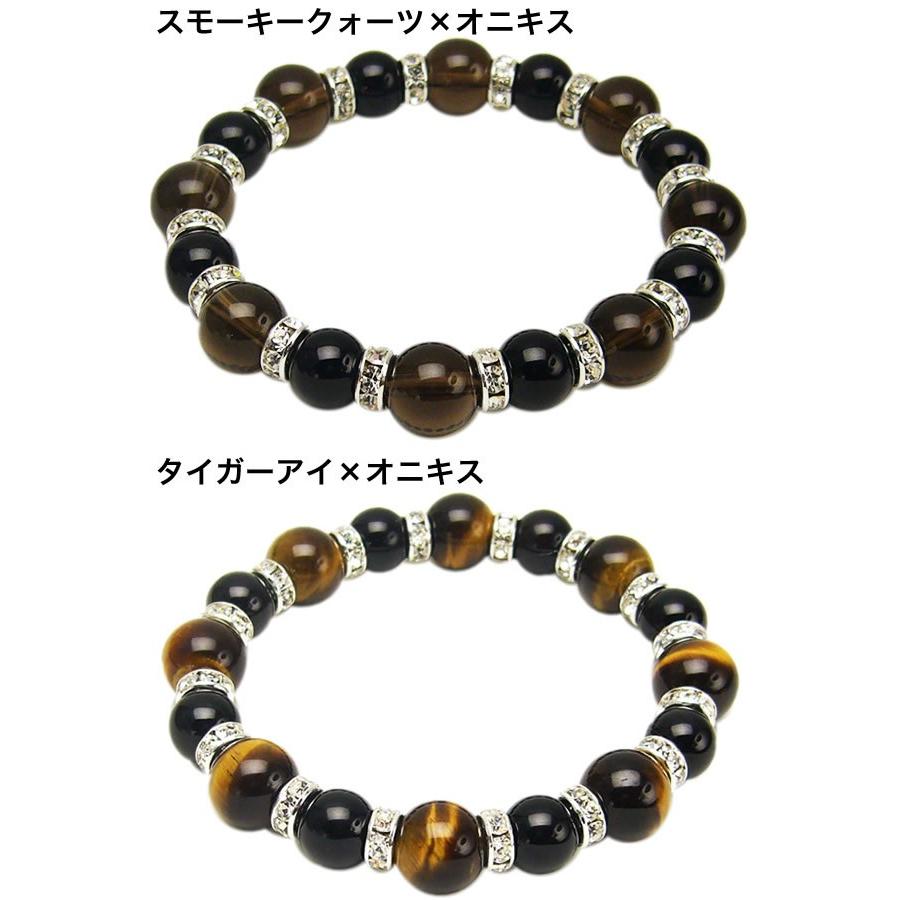 高品質天然石ブレスレット コンビネーション 大玉12mm10mm パワーストーン |  | 05
