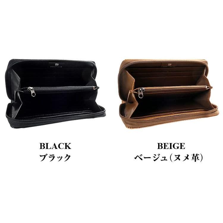 【ネコポス/ポスト投函】有名ブランド財布 スクープクラブ ラウンドファスナー長財布 ボンデッドレザー メンズ レディース 財布 男女兼用 |  | 14