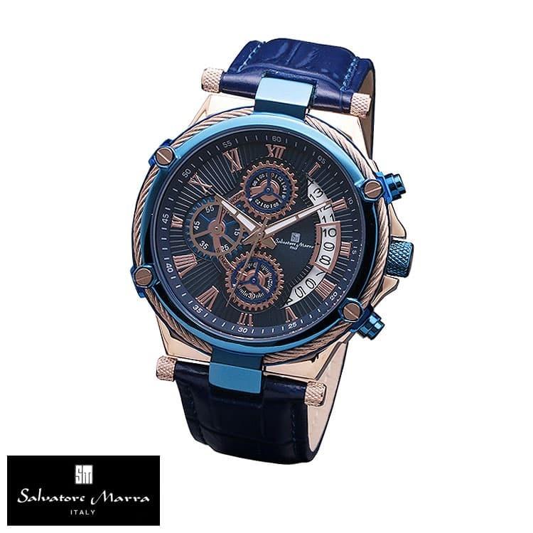 時計　有名イタリーブランド Salvatore Marra 腕時計 クロノグラフ 安心日本製クオーツ メンズ 腕時計 レディース 腕時計｜again｜10
