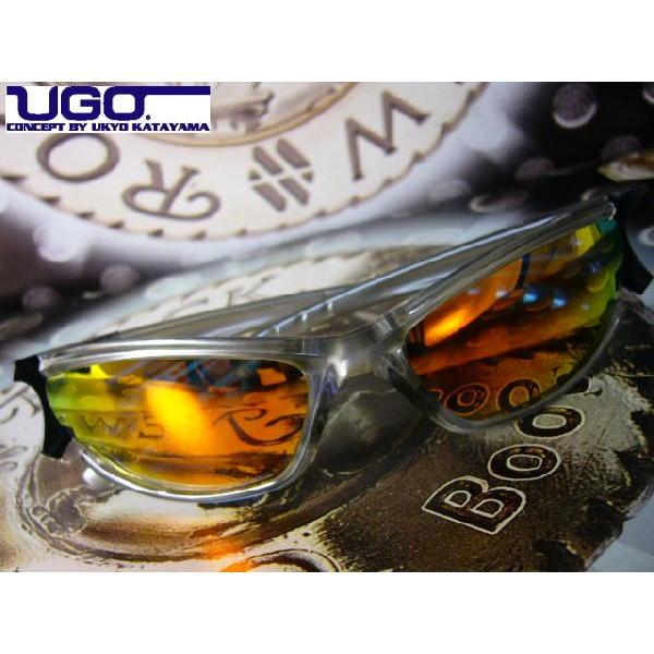 自転車競技 偏光サングラス　片山右京 ブランドUGO AGAIN サングラス コラボ限定モデル | AGAIN