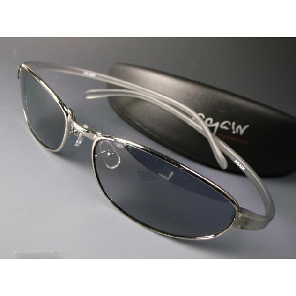 形状記憶樹脂アーム/偏光サングラス　AGAIN　アゲイン/サングラス メンズ UV 100％ カット | AGAIN | 02