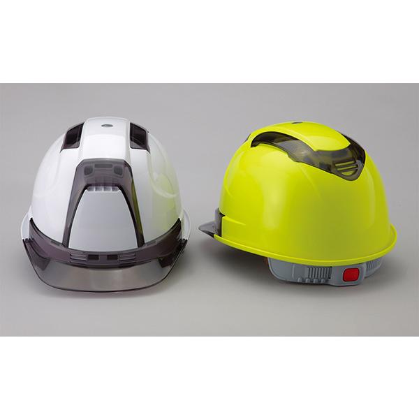 トーヨー ヘルメット 白（ひさしイエロー）  No390F-OTYY トーヨーセーフティ |  | 02