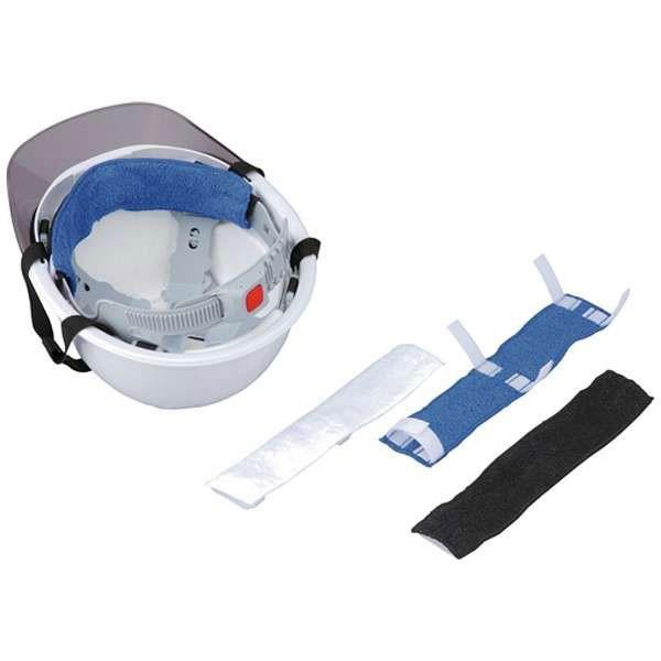 メール便送料無料 アクアデコパット（ヘルメット取付式）　ブルー NO-7161 トーヨーセフティ |  | 02