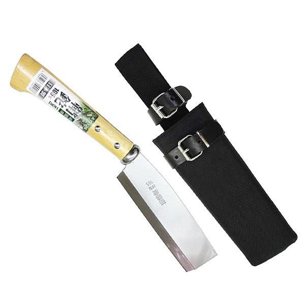菊国広　鞘鉈165mm　片刃　AY-126 冒険倶楽部 | 
