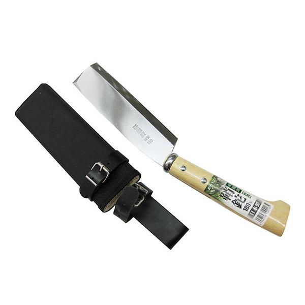 菊国広　鞘鉈180mm　片刃　AY-127 冒険倶楽部 | 