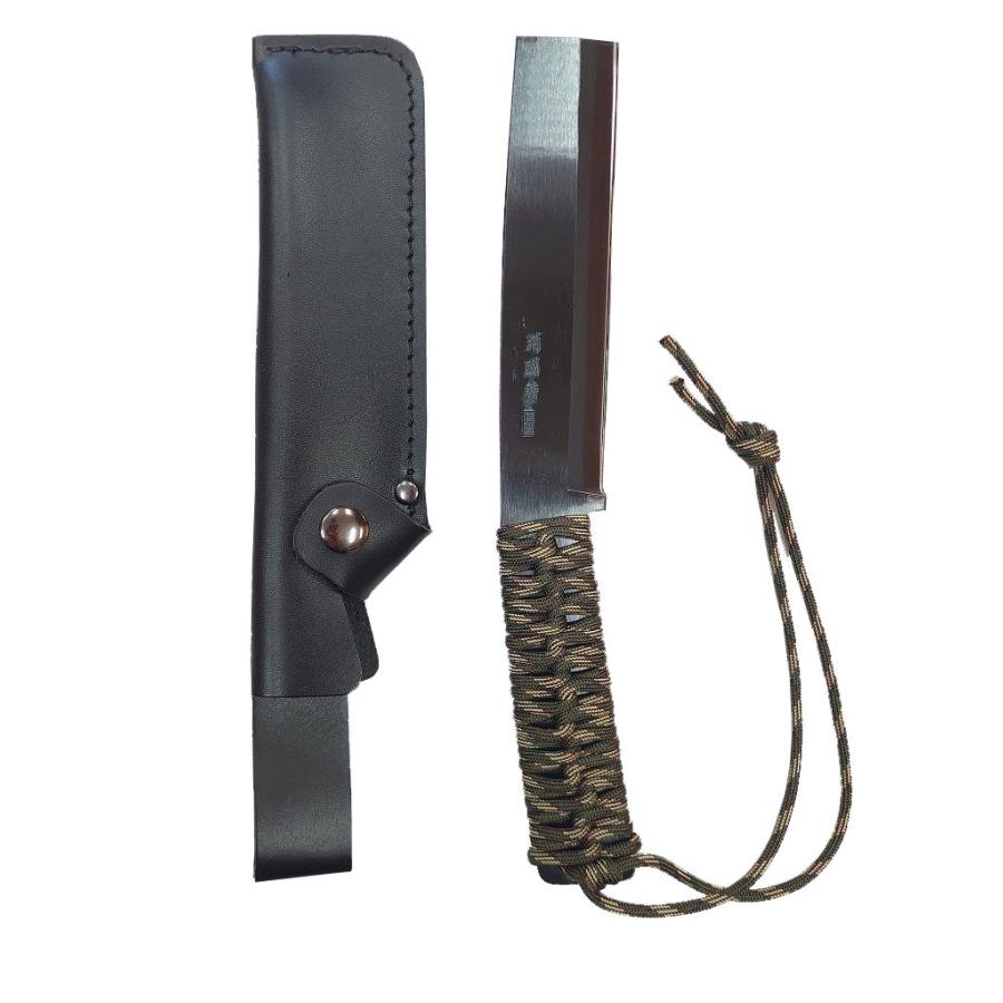 フルタング薪割り鉈N-160　アウトドア フェザーステック バトニング 菊國廣 冒険倶楽部 |  | 06