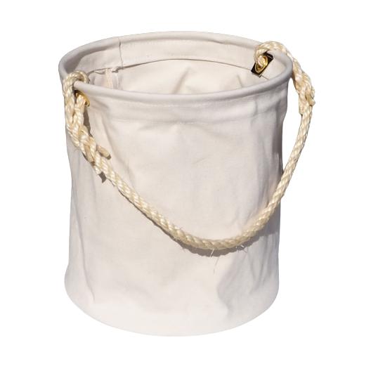 電工バケツ 帆布 6号 W 30cm 底面補強付  アストロシップ | 