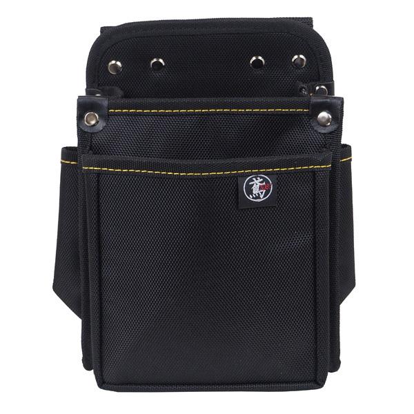 腰袋2段 電工用（大） 【まとめ買い2個セット】 2B 鳶 |  | 02